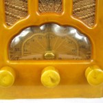 1937 Yellow Emerson AU-190 Cathedral Catalin Bakelite Tube Radio