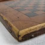 American Folk Art Game Chess Checker Board