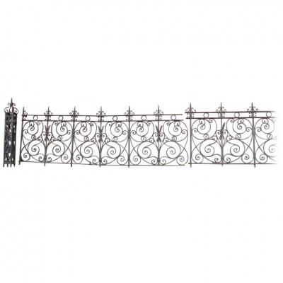 19th Century Iron Fence