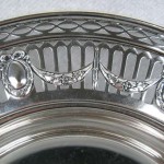 Gorham Sterling Silver Reticulated Footed Bowl Platter