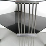 Machine Age Art Deco Double Tiered Side Table