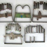 Mid-Century Industrial Glove Hand Mold/Cutter